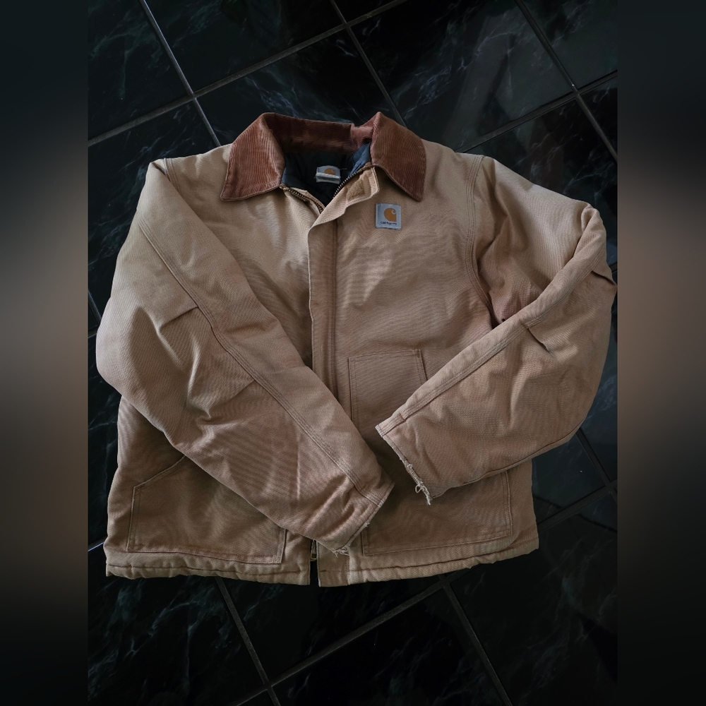 Vintage carhartt traditional arctic tan 2xl mens jacket
